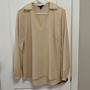 Banana Republic Factory Cream Blouse
